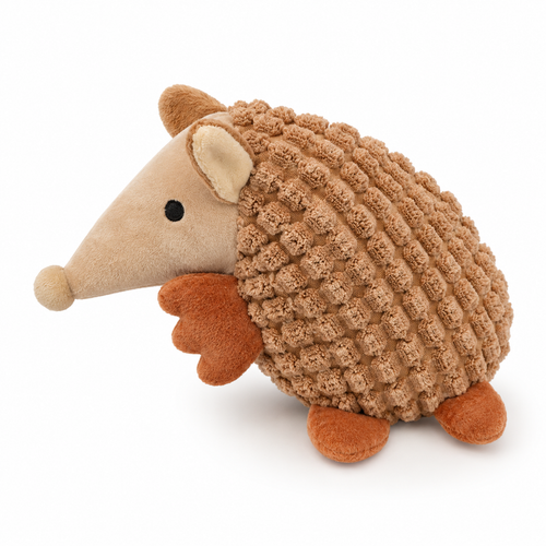 Plush Hedgehog Dog Toy